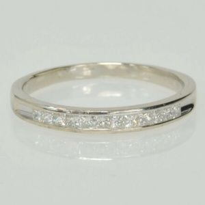 Diamond Anniversary Band 5 1/2 CT Princess Cut